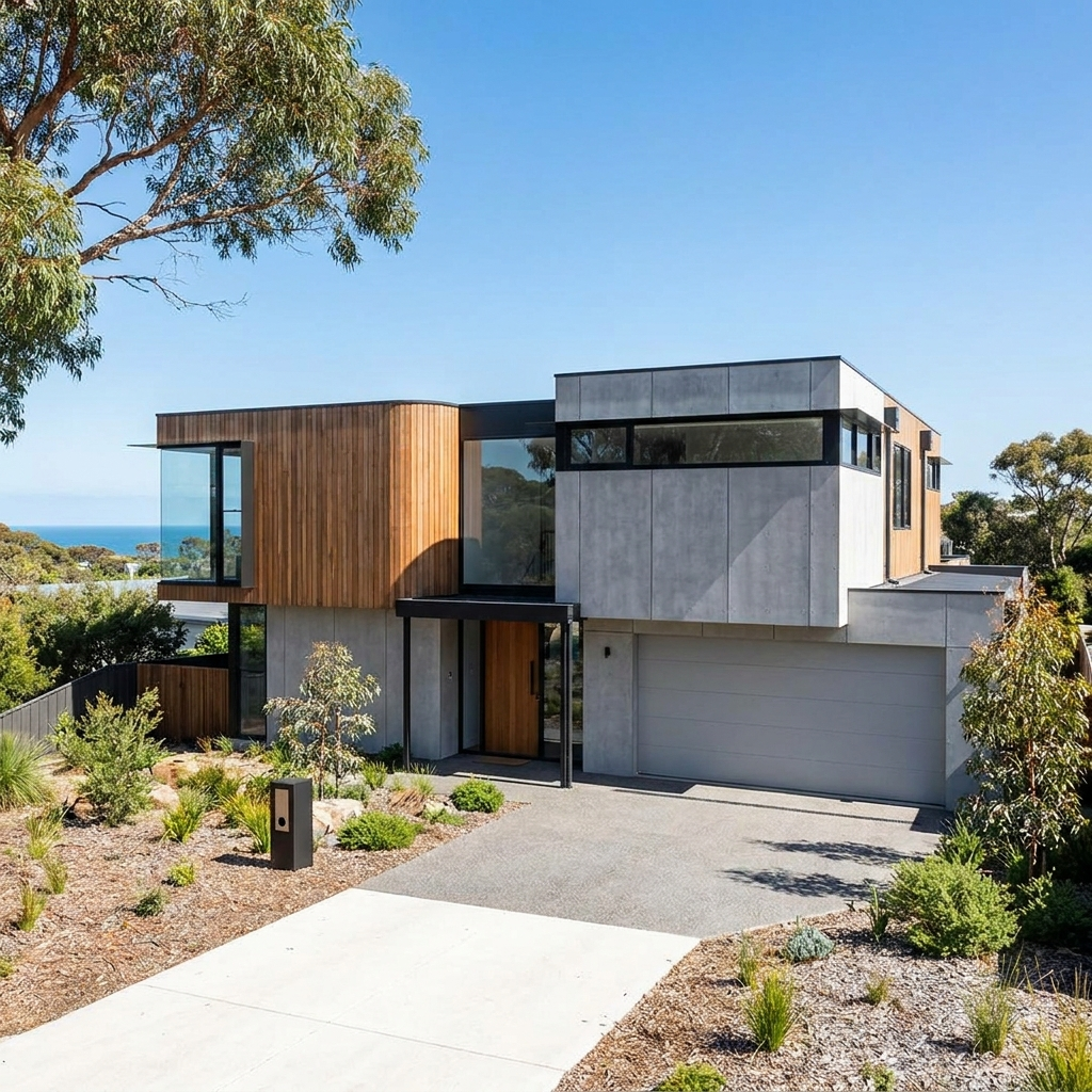 Luxury home exterior