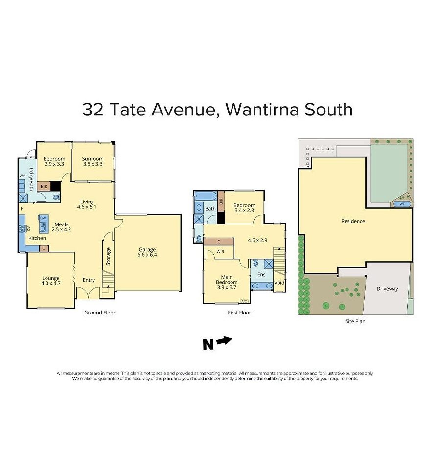 Real estate floor plans